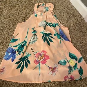 Pink Floral Tank top